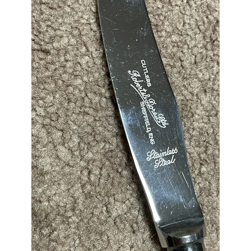 Cutlers Roberts & Dore LTD Sheffield England Stainless‎ Steel Knife